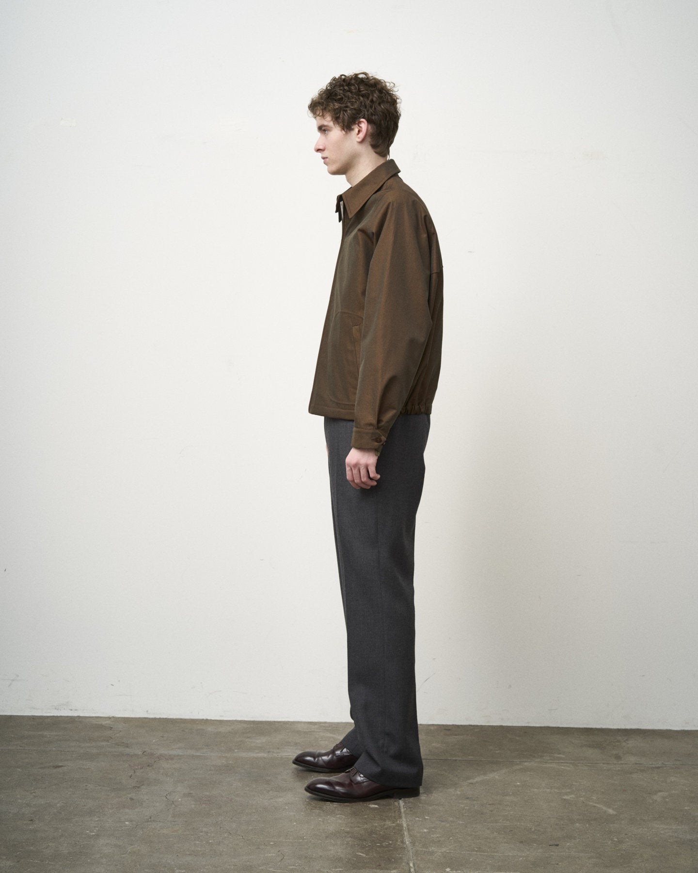 ANATOMICA by BRAGGIN' DRAGON VAN NUYS JACKET BROWN