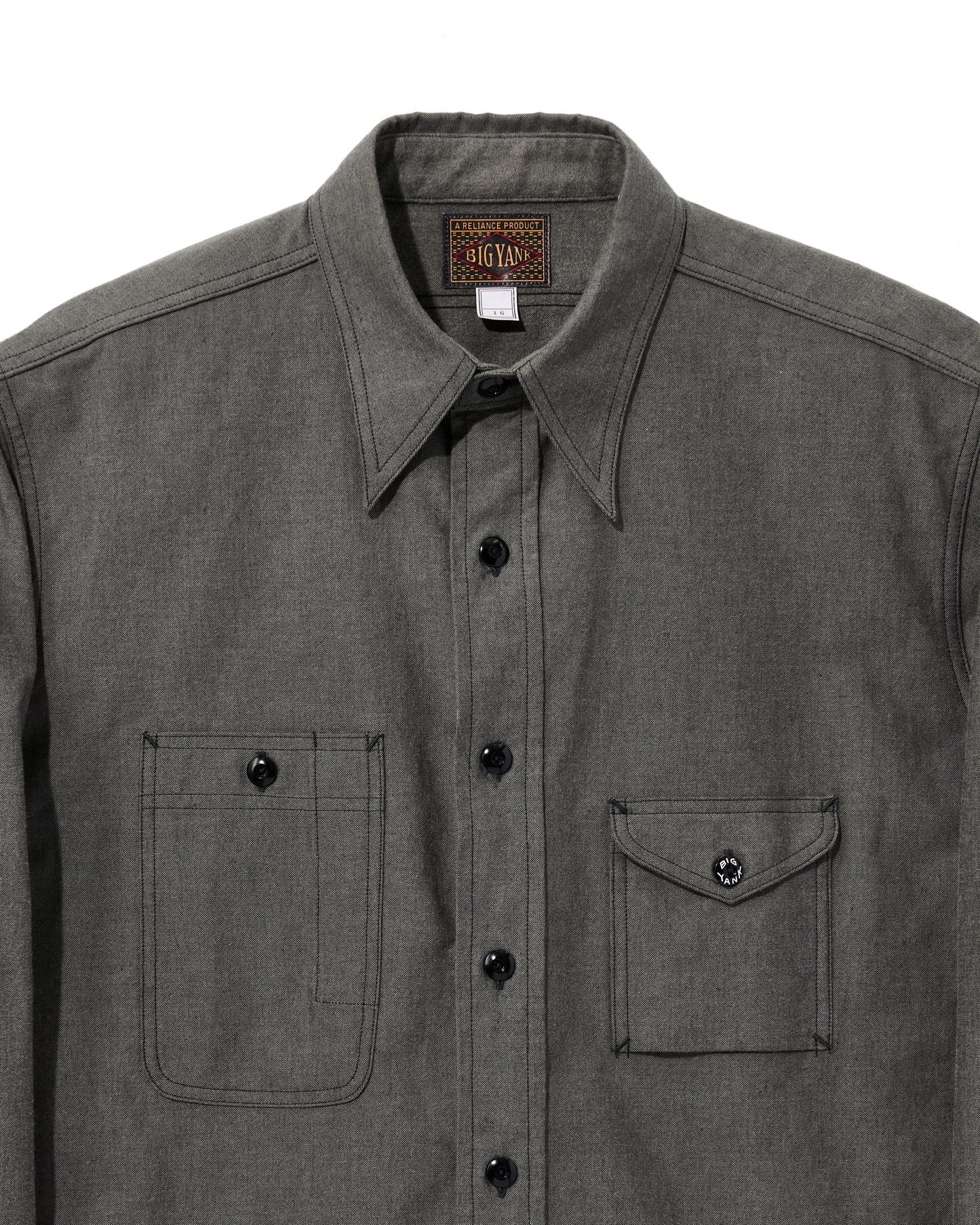 【Launch on September 12th】BIG YANK Y1934 SHIRTS HEATHER CHAMBRAY