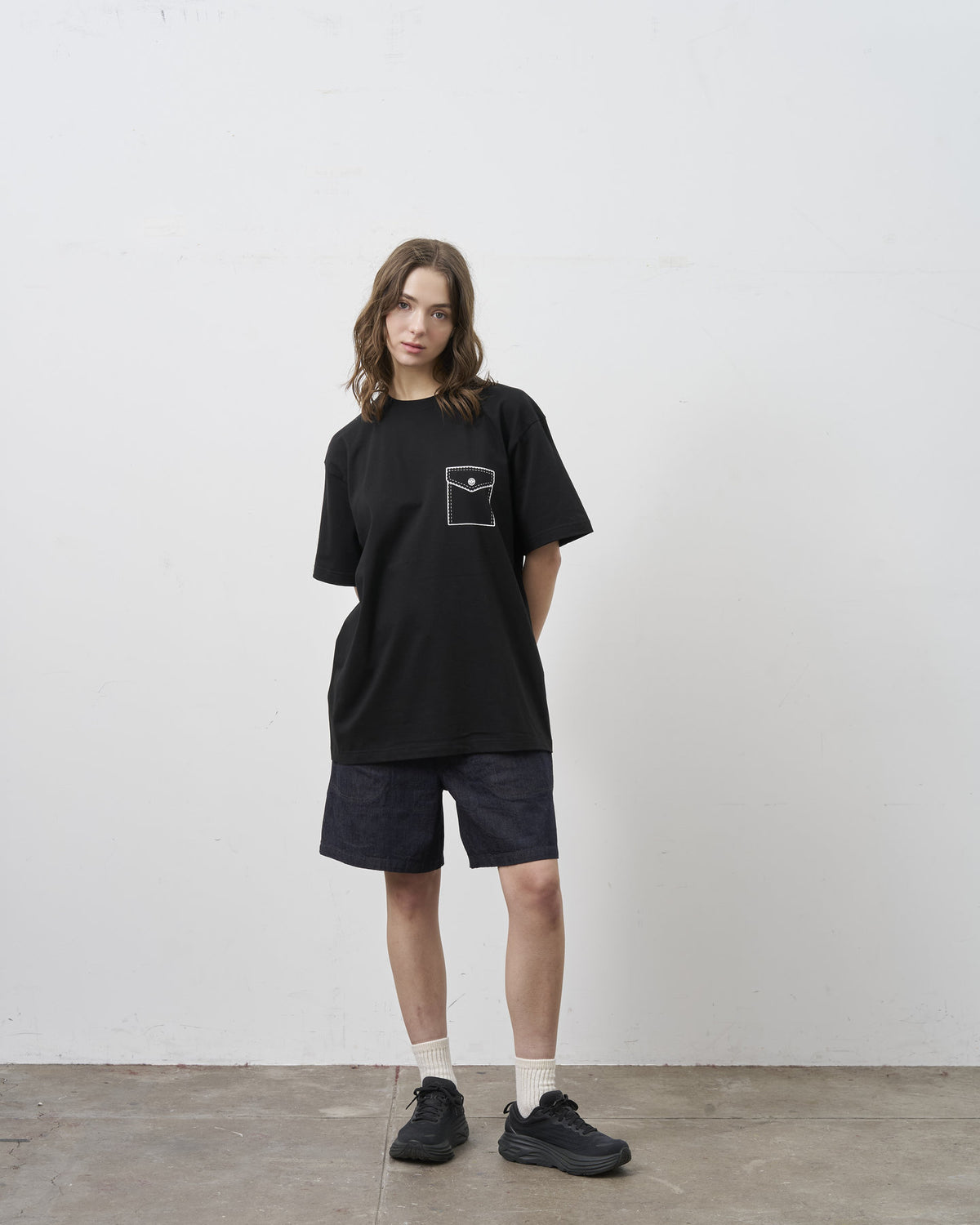BIG YANK Y1935 FAKE POCKET TEE BLACK