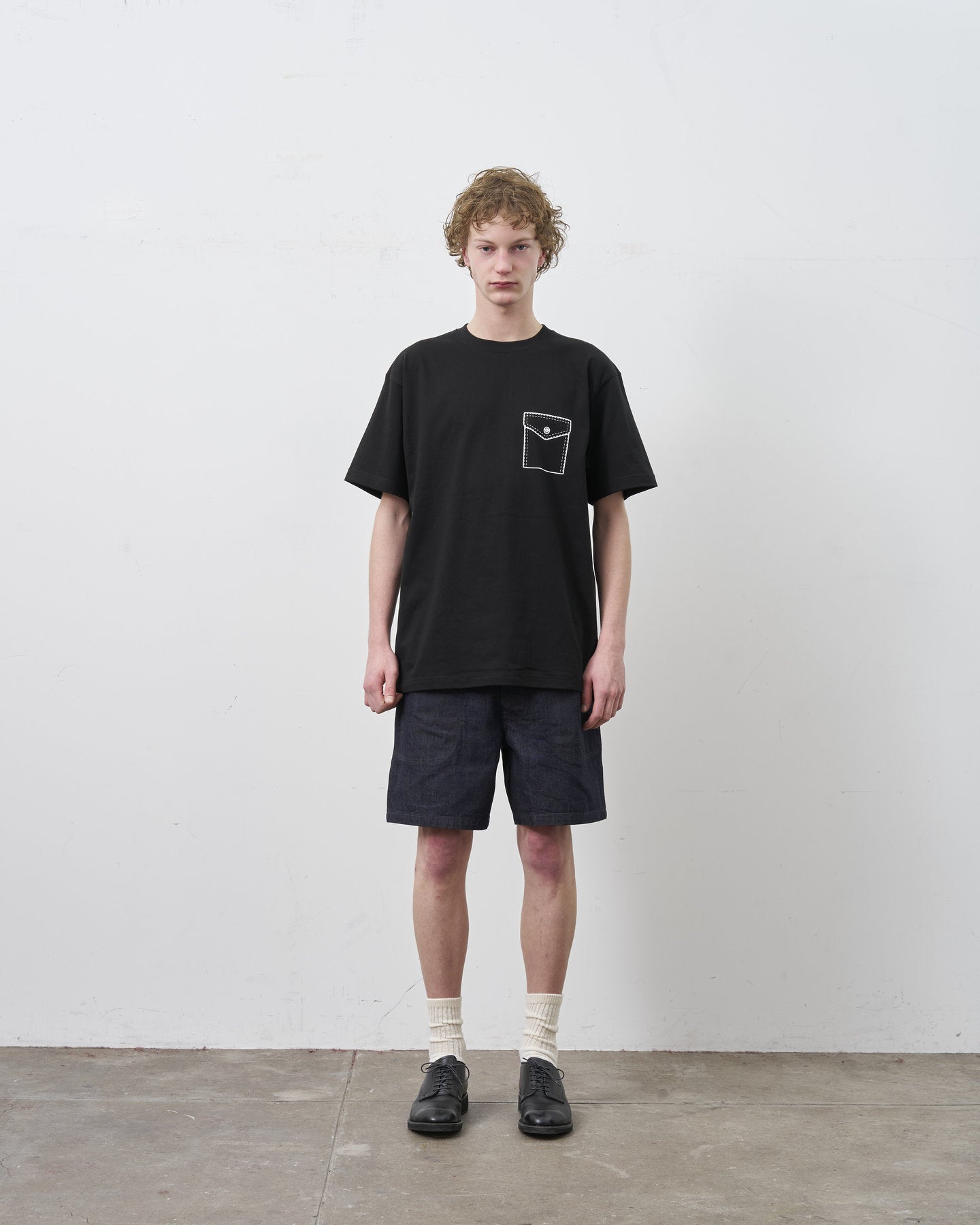 BIG YANK Y1935 FAKE POCKET TEE BLACK