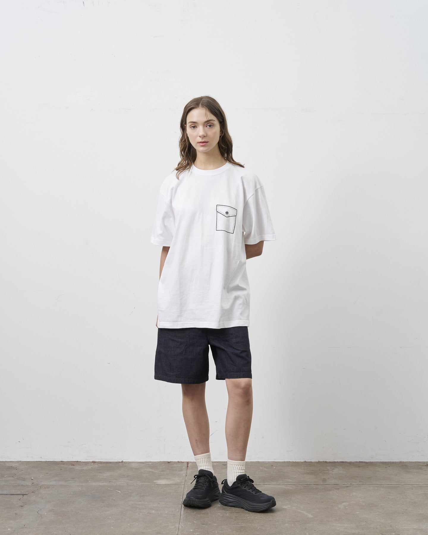 BIG YANK Y1935 FAKE POCKET TEE WHITE