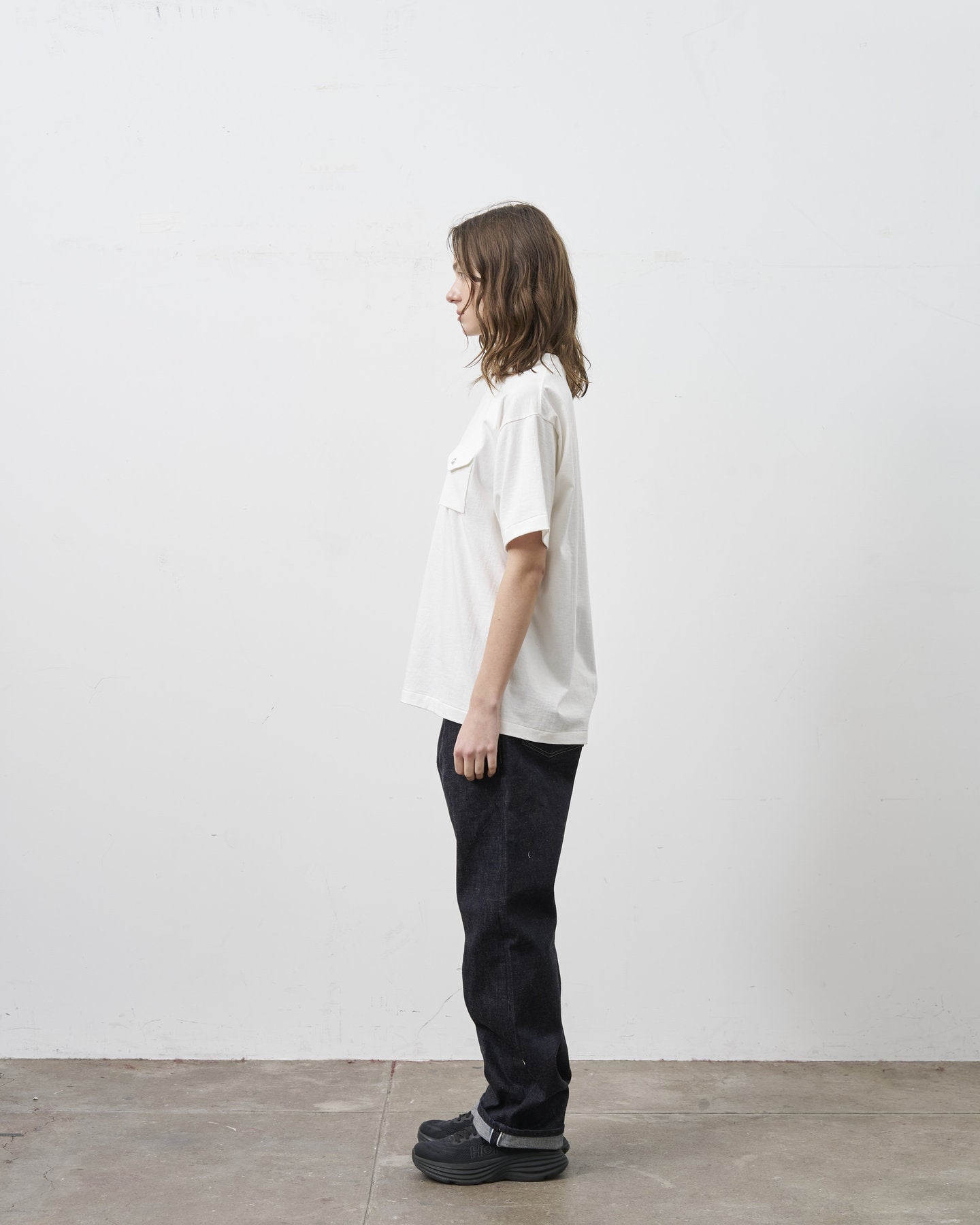 BIG YANK Y1935 POCKET TEE WHITE