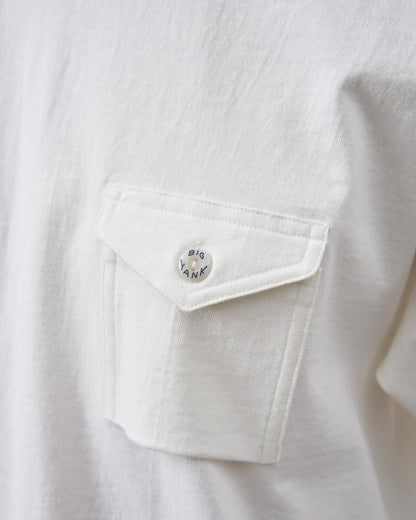 BIG YANK Y1935 POCKET TEE WHITE