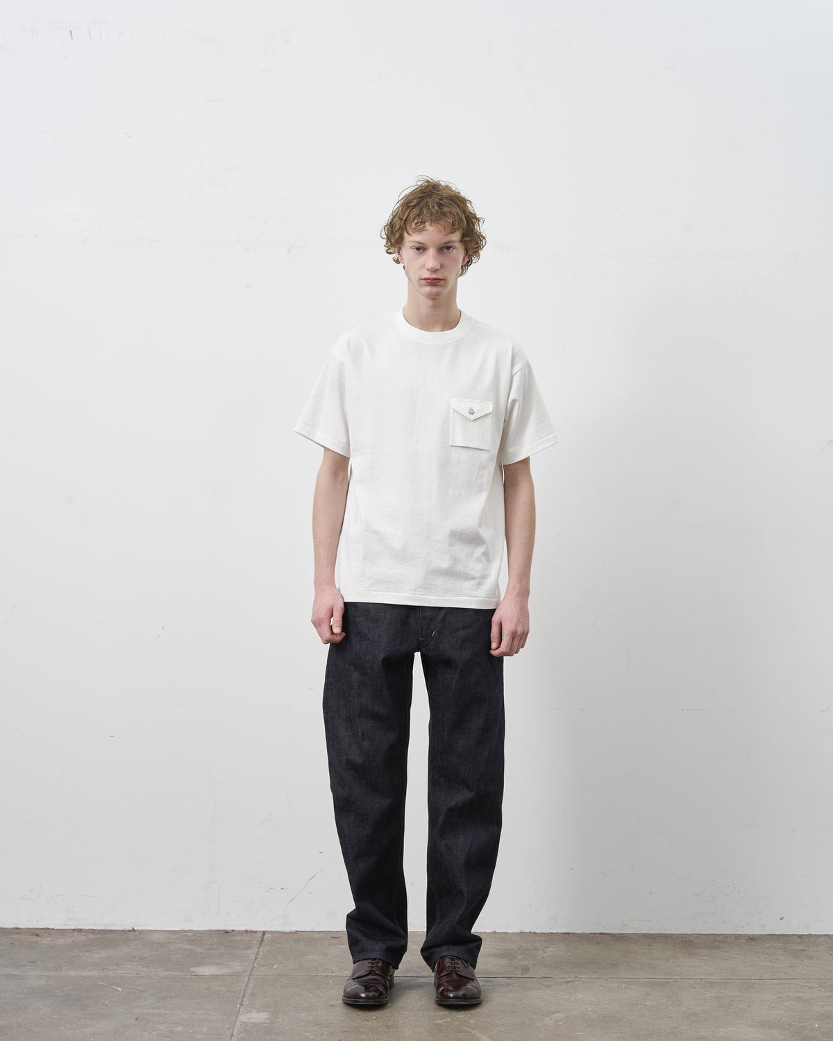 BIG YANK Y1935 POCKET TEE WHITE