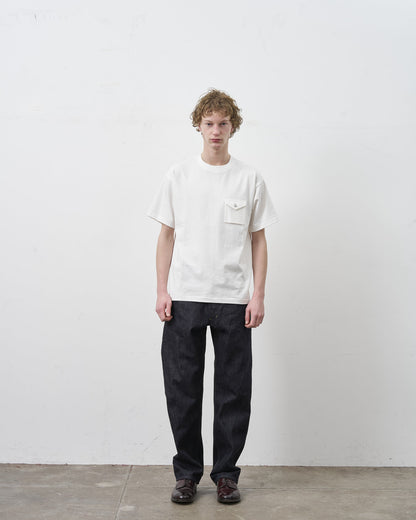 BIG YANK Y1935 POCKET TEE WHITE