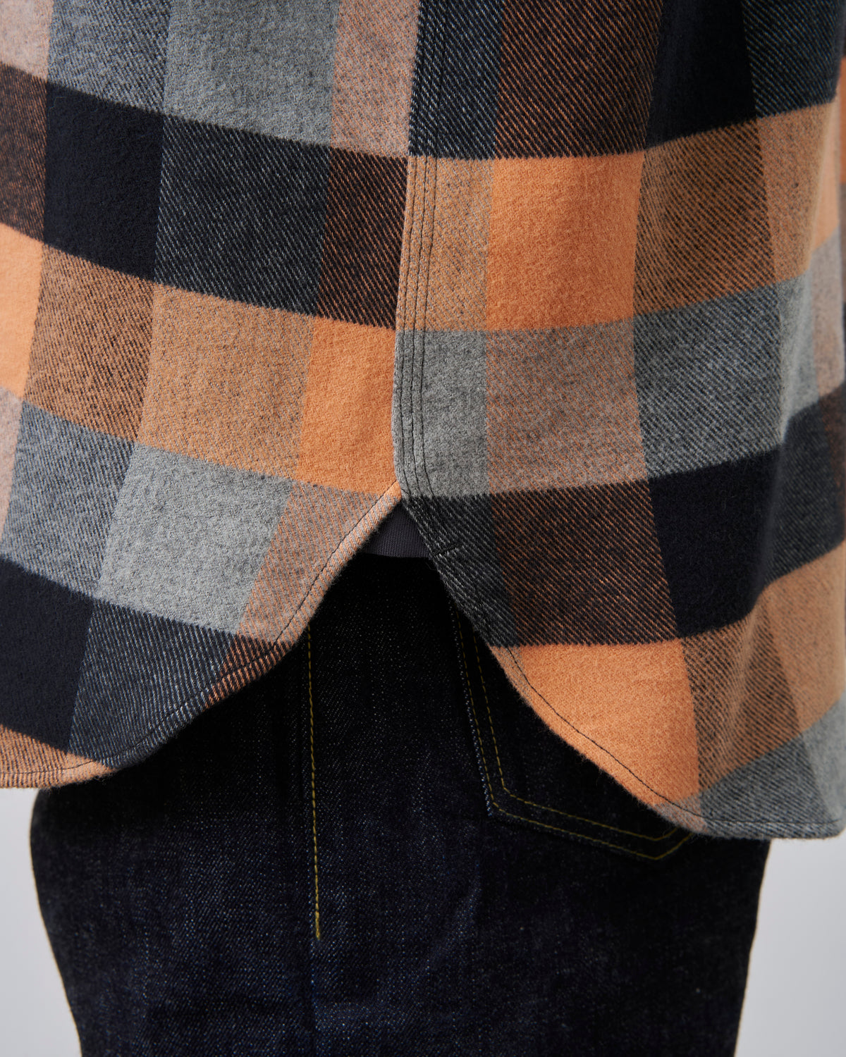 【Launch on September 12th】BIG YANK Y1936 HALF-ZIP SHIRTS FLANNEL BROCK CHECK
