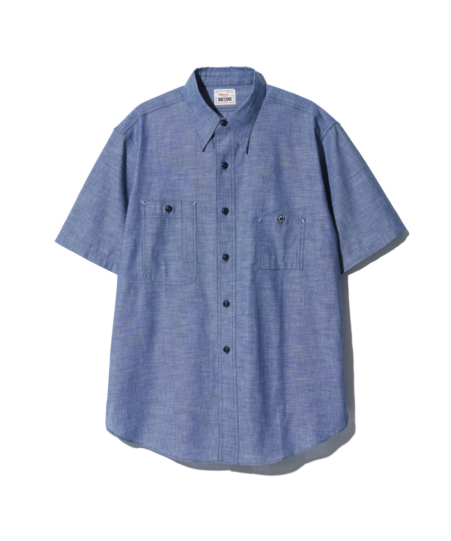 BIG YANK Y1942 SHORT SLEEVE SHIRTS CHAMBRAY