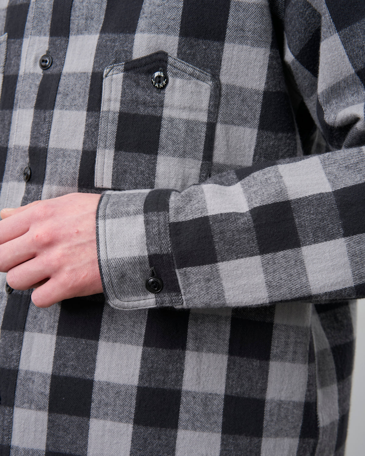 【Launch on September 12th】BIG YANK Y1945 SHIRTS FLANNEL BROCK CHECK GRAY