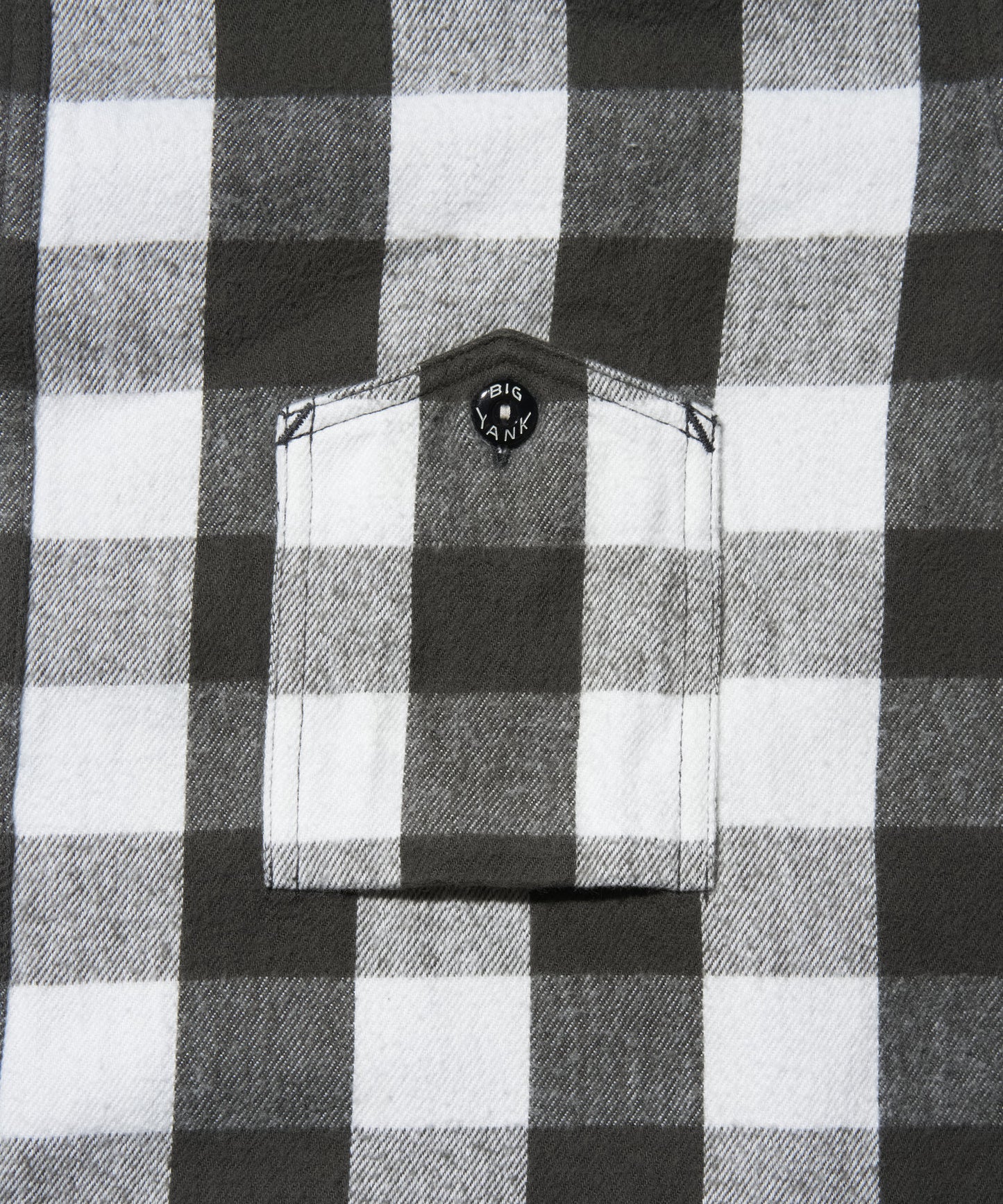 BIG YANK Y1945 SHRITS FLANNEL BROCK CHECK WHITE