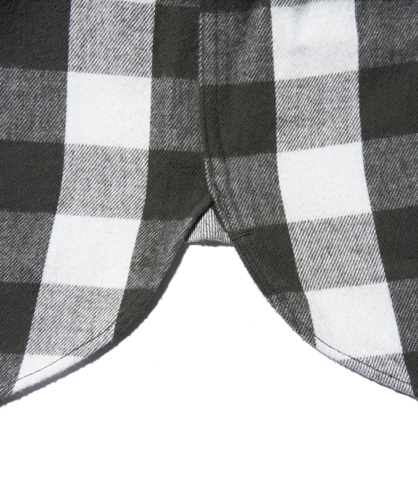 BIG YANK Y1945 SHRITS FLANNEL BROCK CHECK WHITE