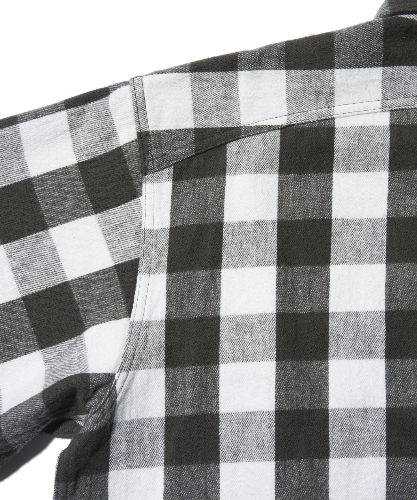 BIG YANK Y1945 SHRITS FLANNEL BROCK CHECK WHITE