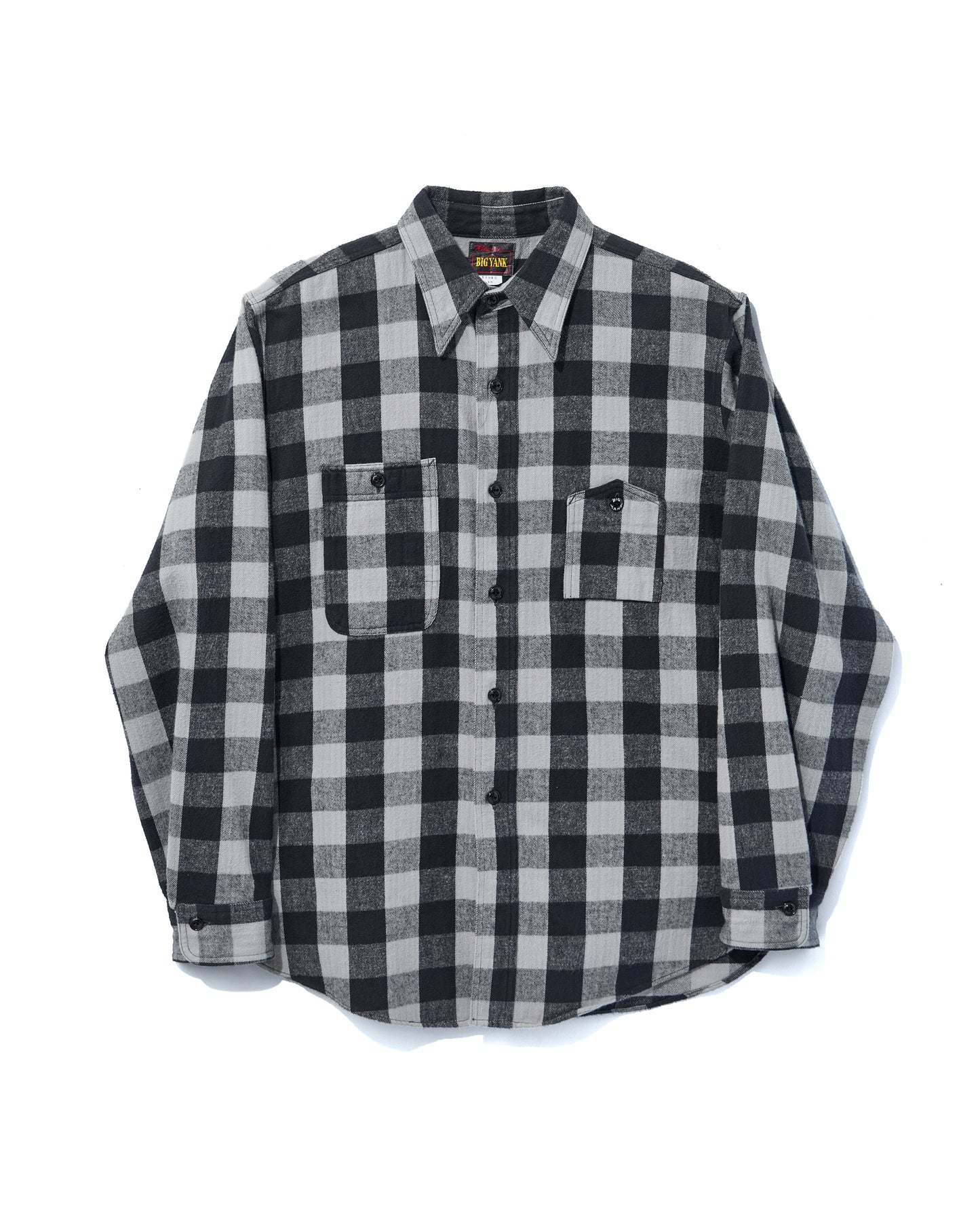 【Launch on September 12th】BIG YANK Y1945 SHIRTS FLANNEL BROCK CHECK GRAY