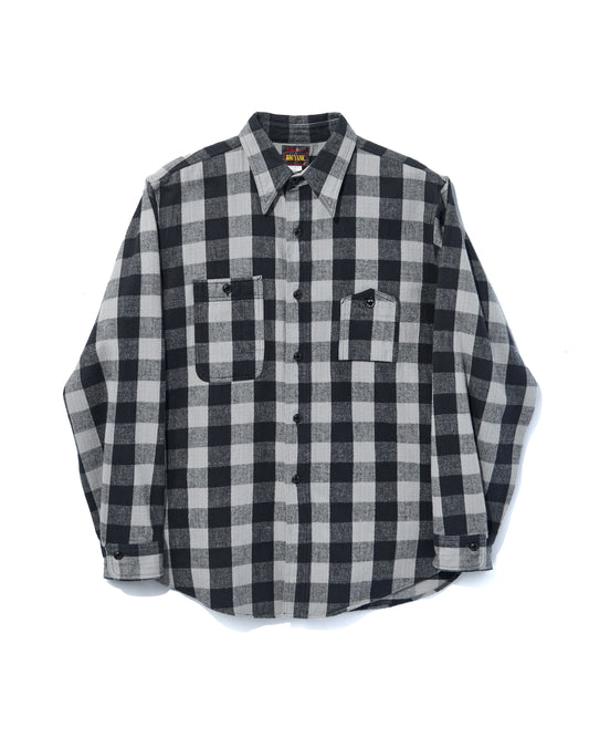 【Launch on September 12th】BIG YANK Y1945 SHIRTS FLANNEL BROCK CHECK GRAY