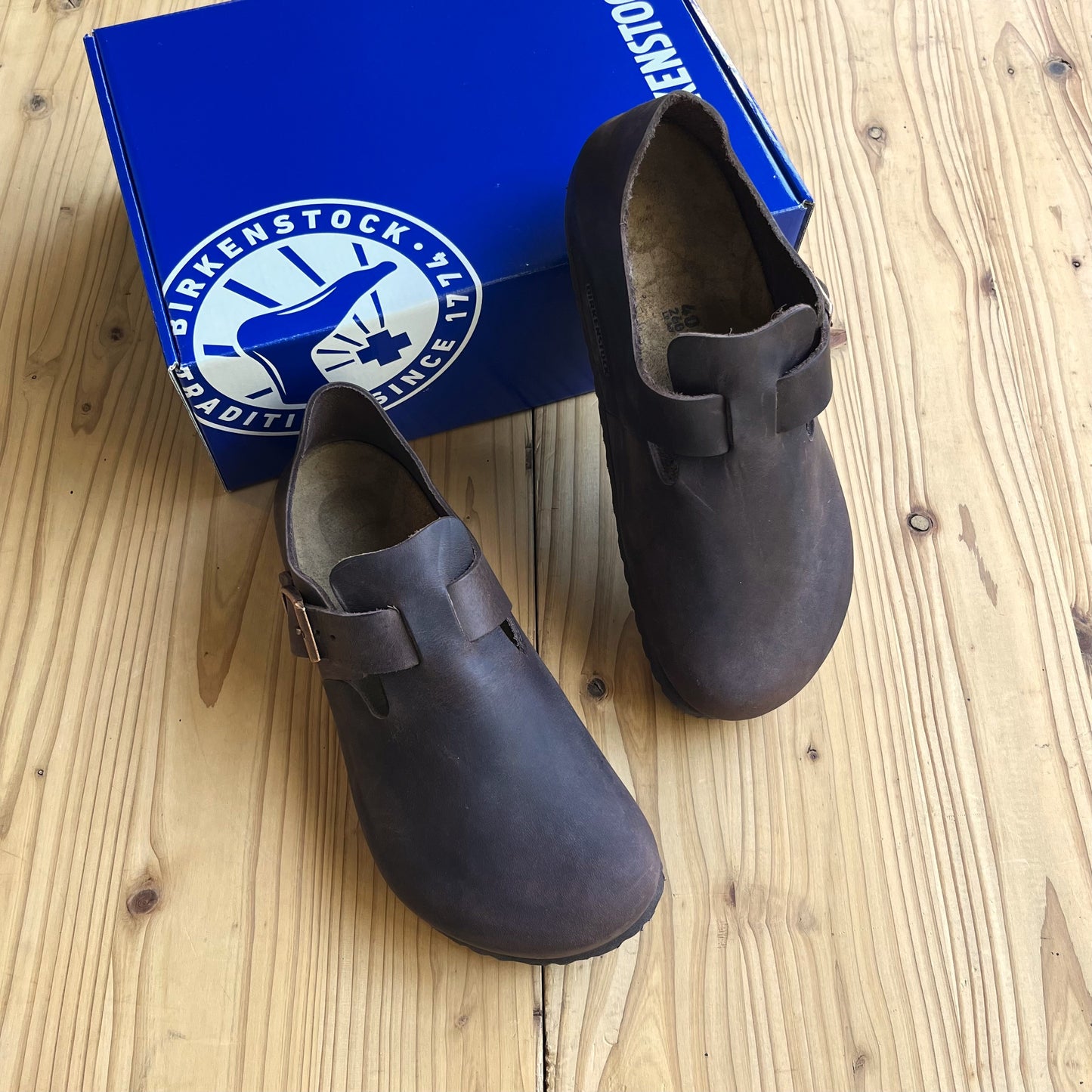 BIRKENSTOCK LONDON OILED LEATHER