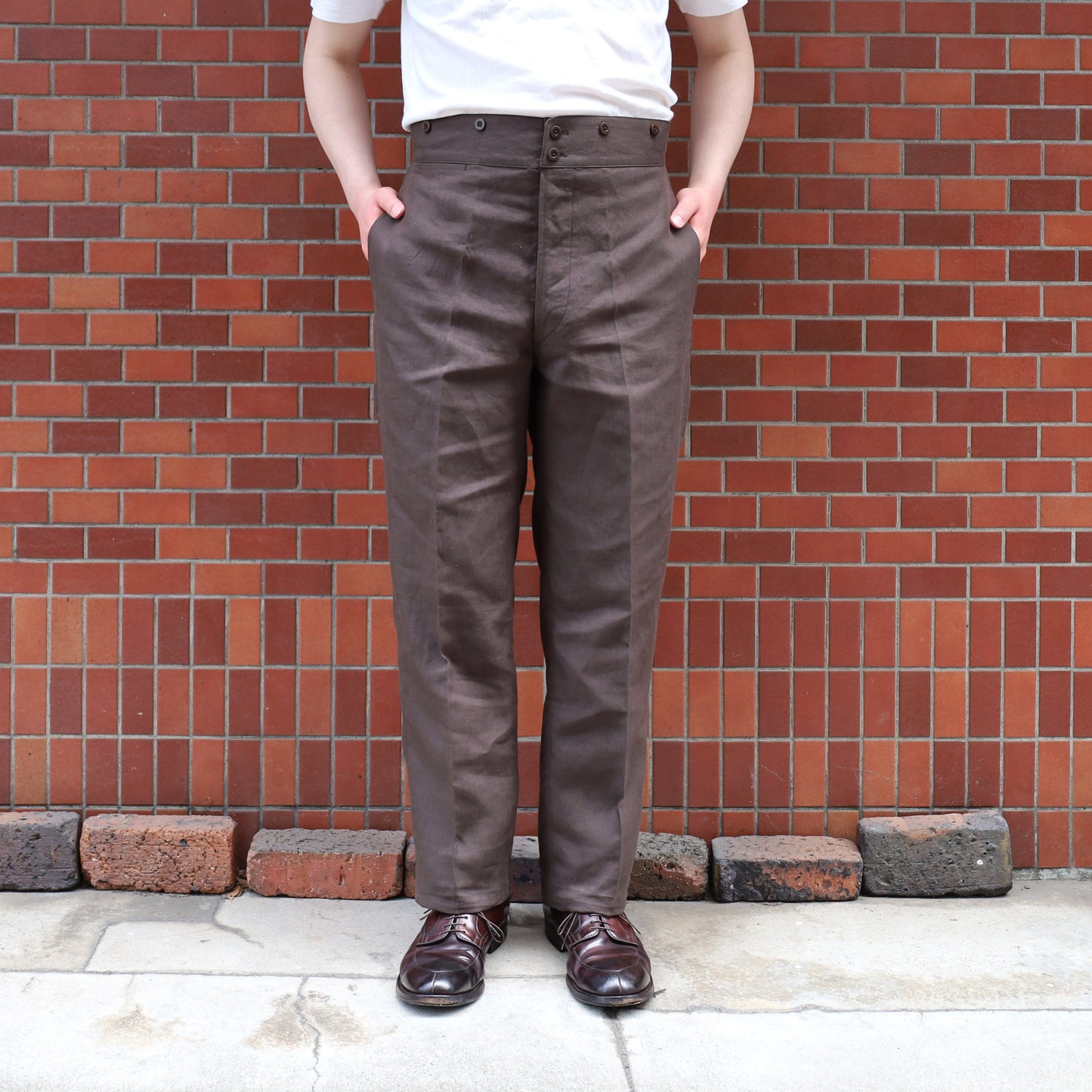 BJ LINEN BROWN