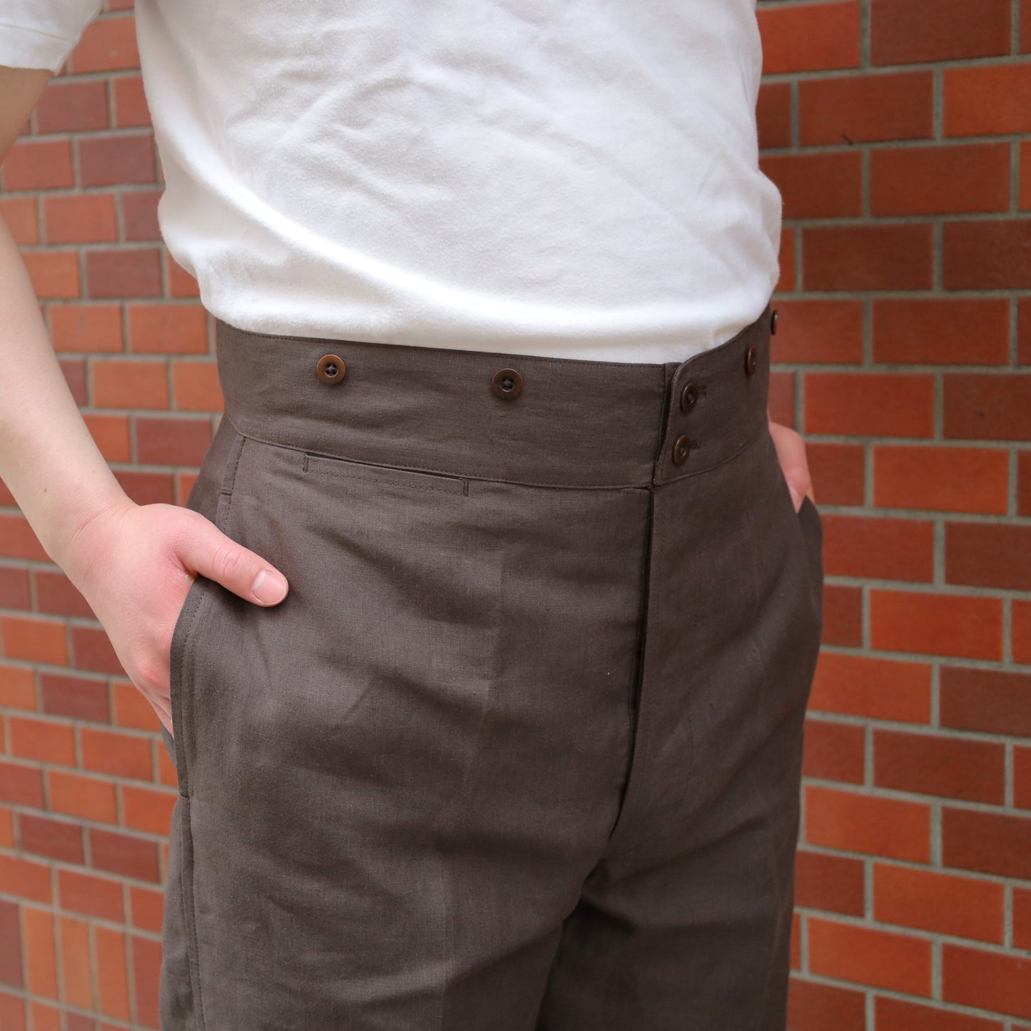 BJ LINEN BROWN
