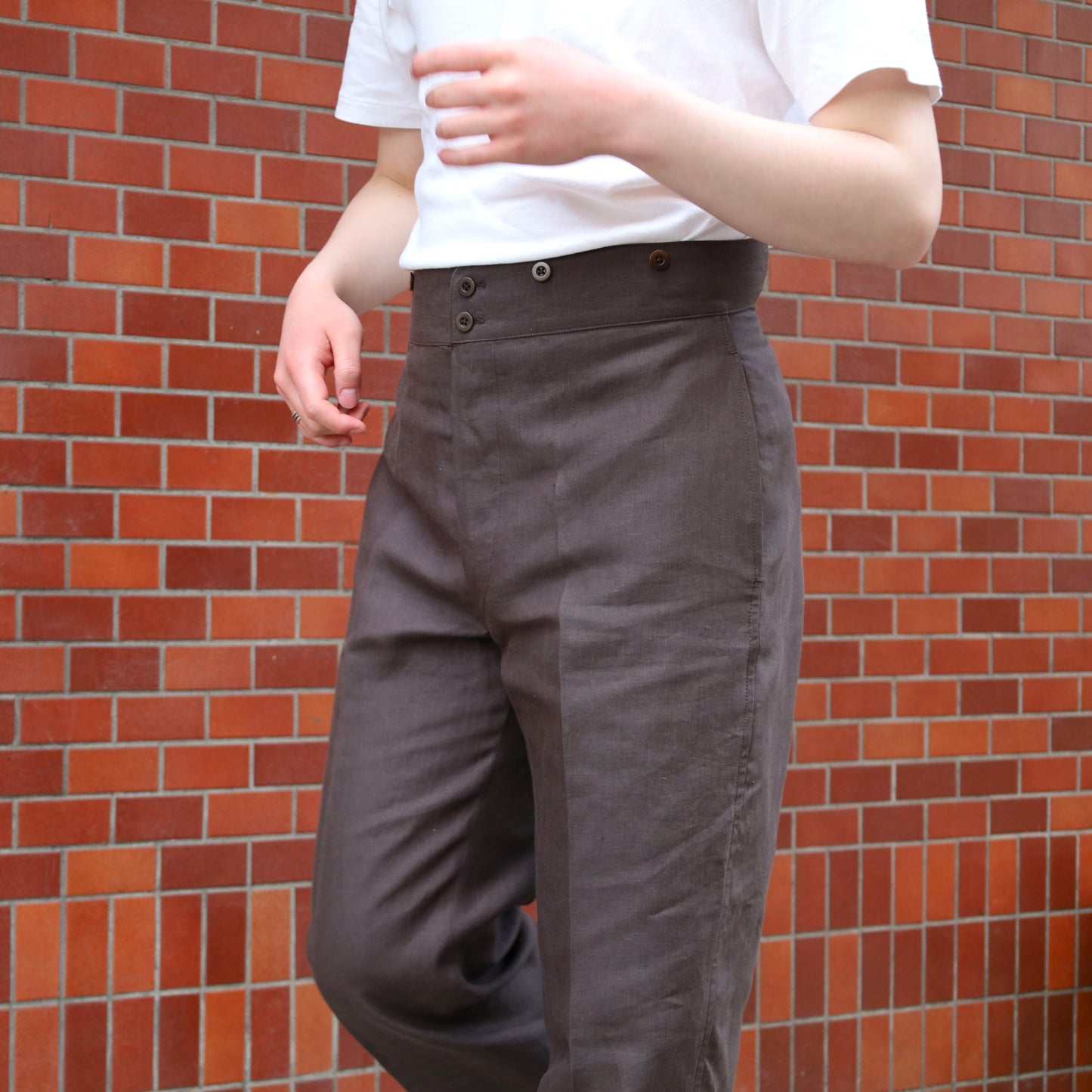 BJ LINEN BROWN
