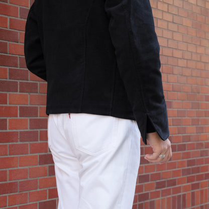 DOLMAN ENGLISH MOLESKIN BLACK