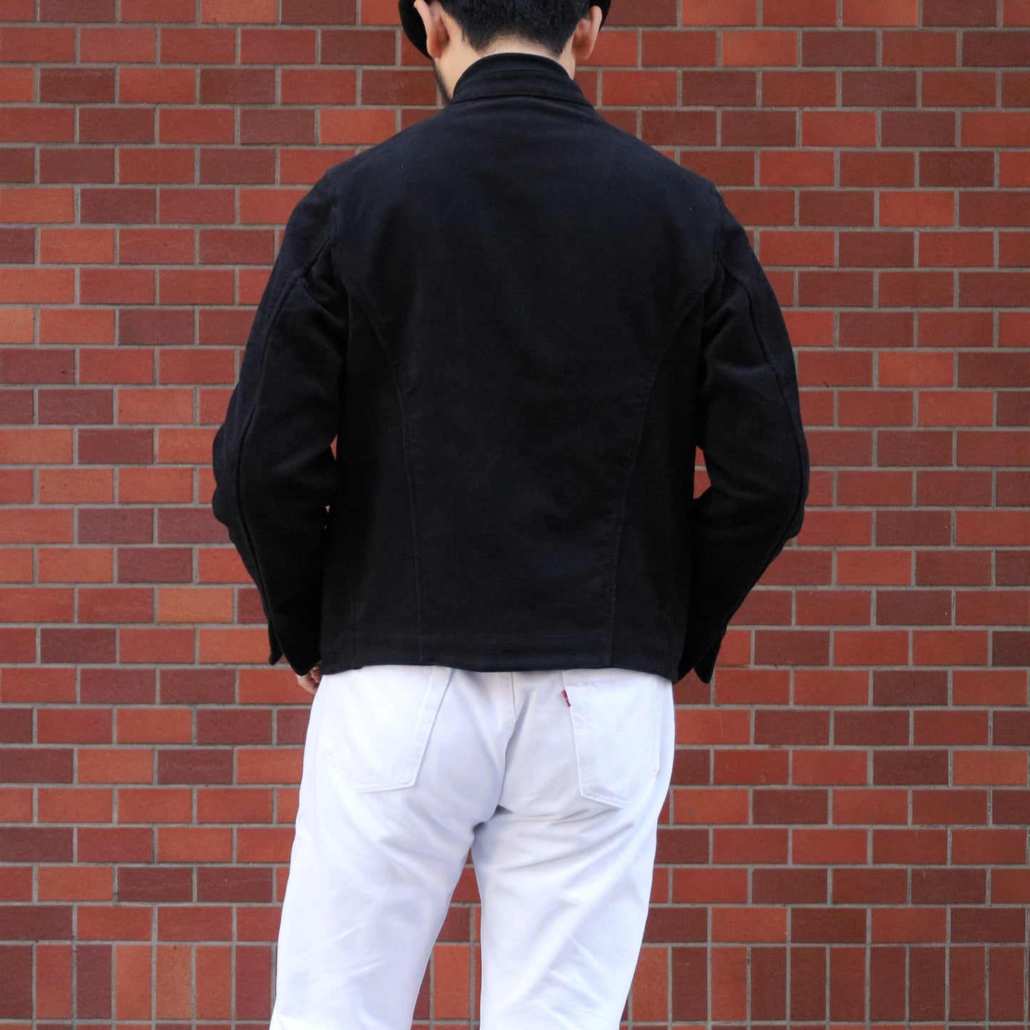 DOLMAN ENGLISH MOLESKIN BLACK