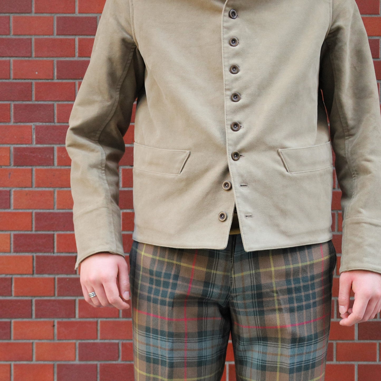 DOLMAN ENGLISH MOLESKIN LOVAT