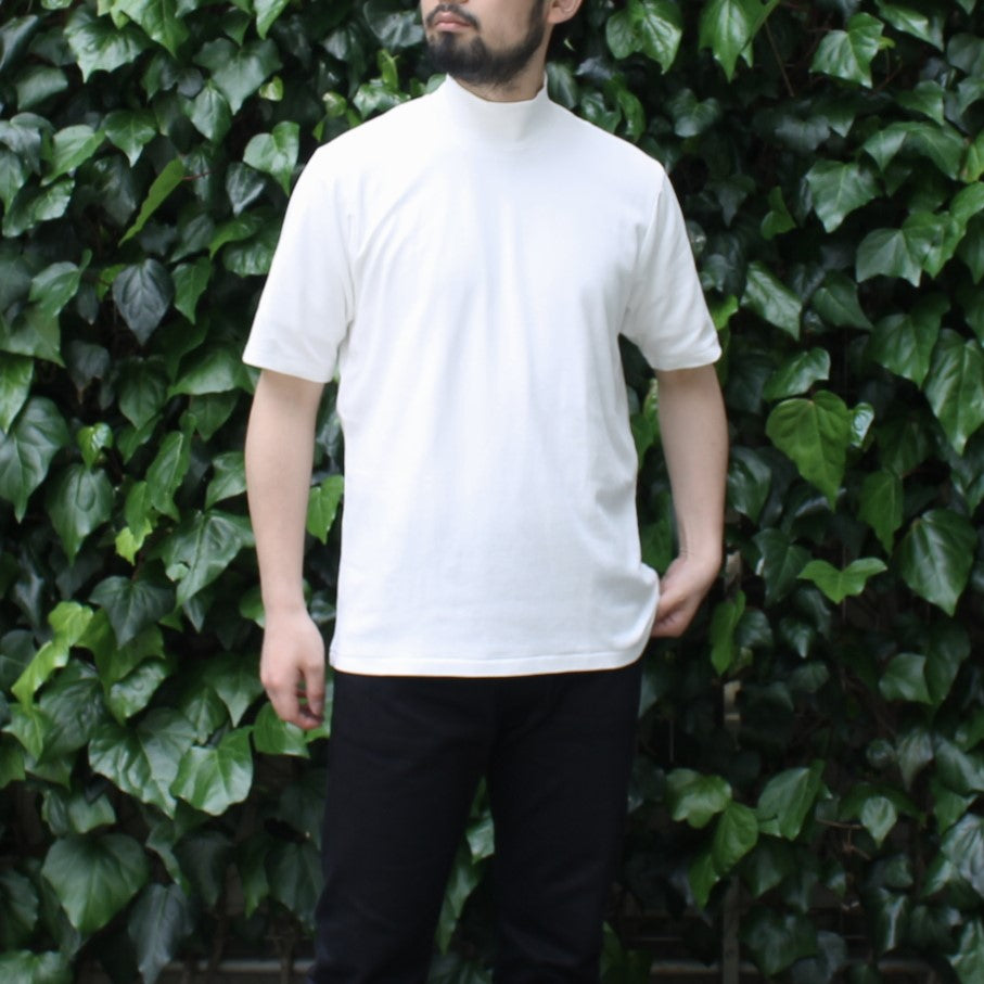 MOCK NECK TEE S/S