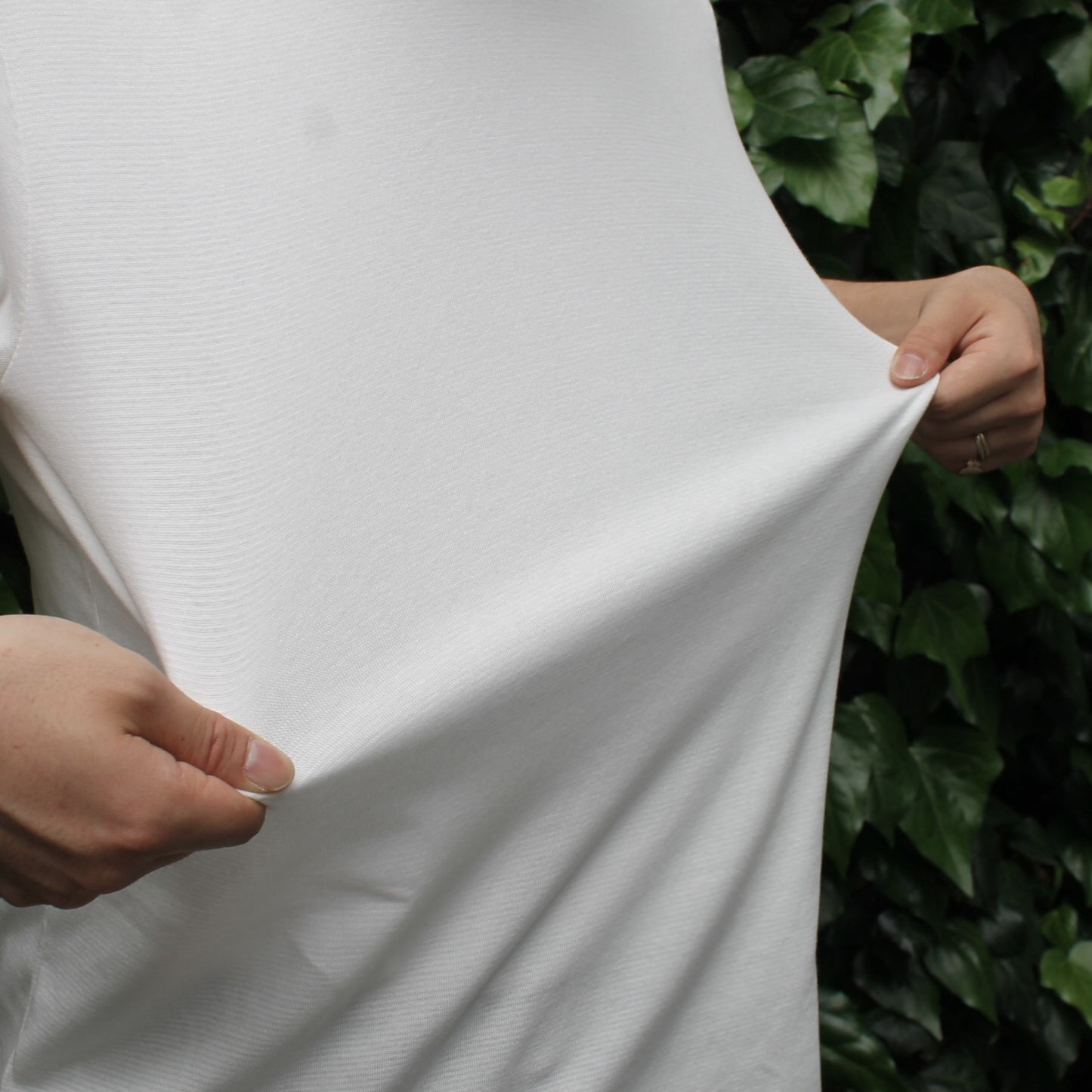 MOCK NECK TEE S/S