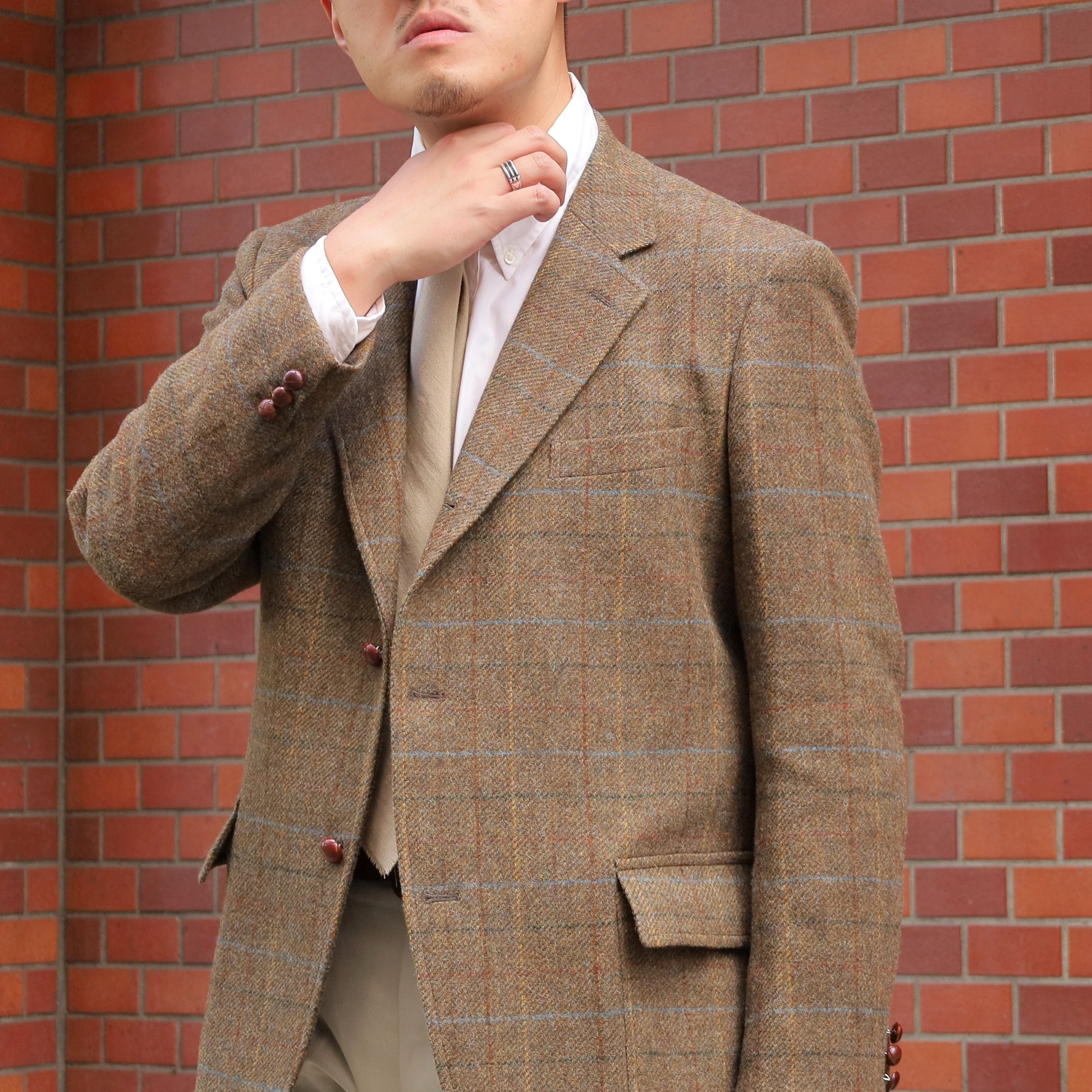 luther tweed jacket