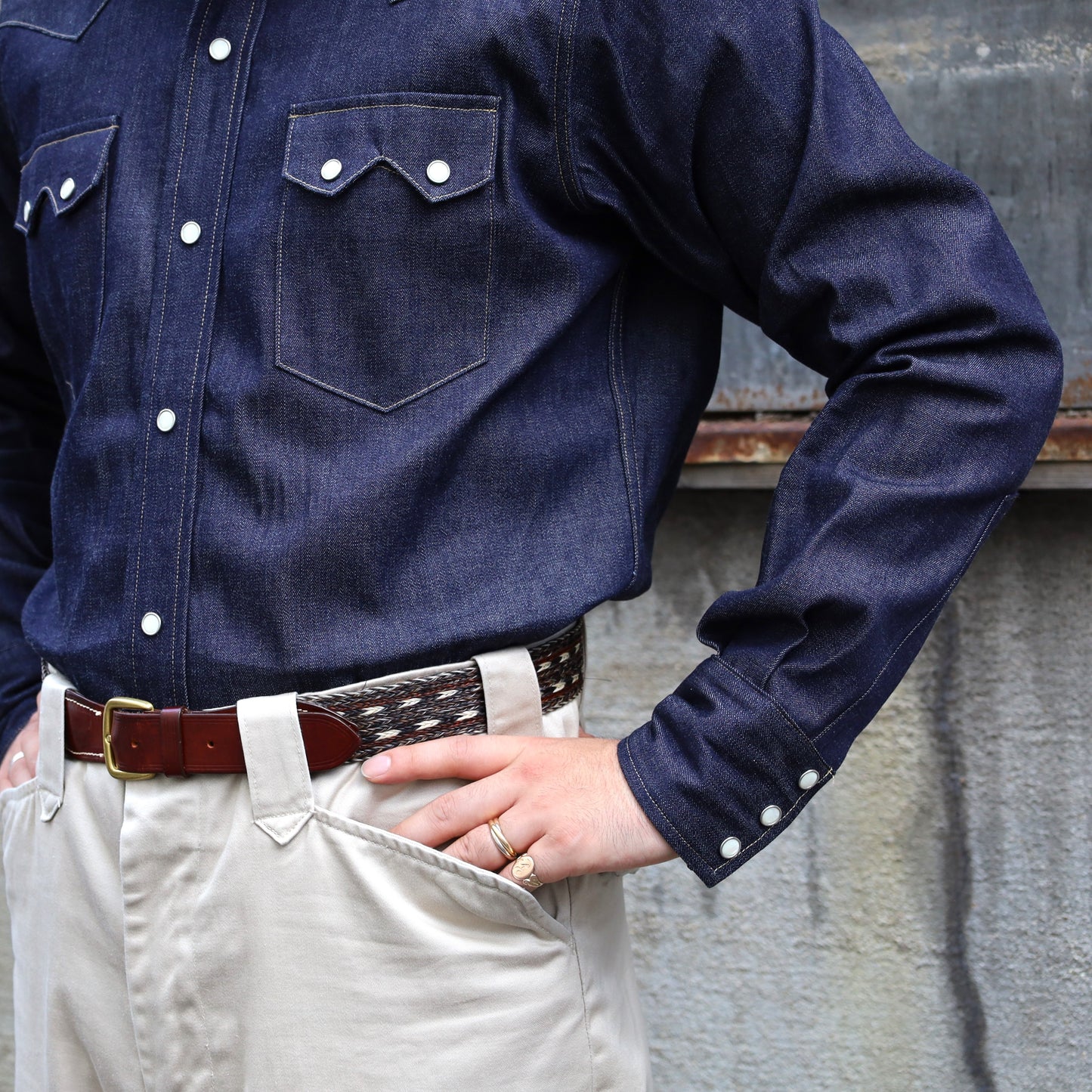 WESTERN SHIRTS DENIM