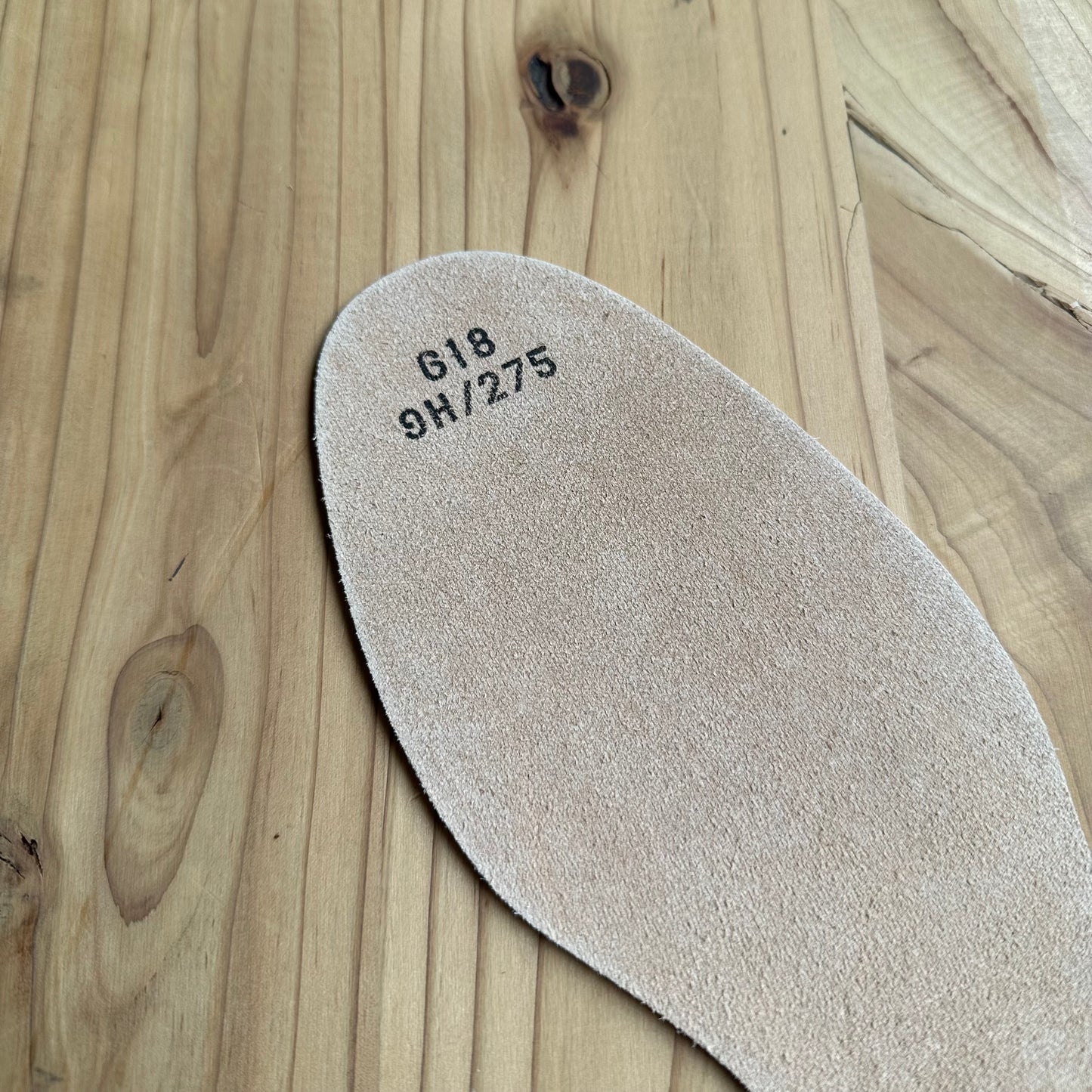 LEATHER INSOLE