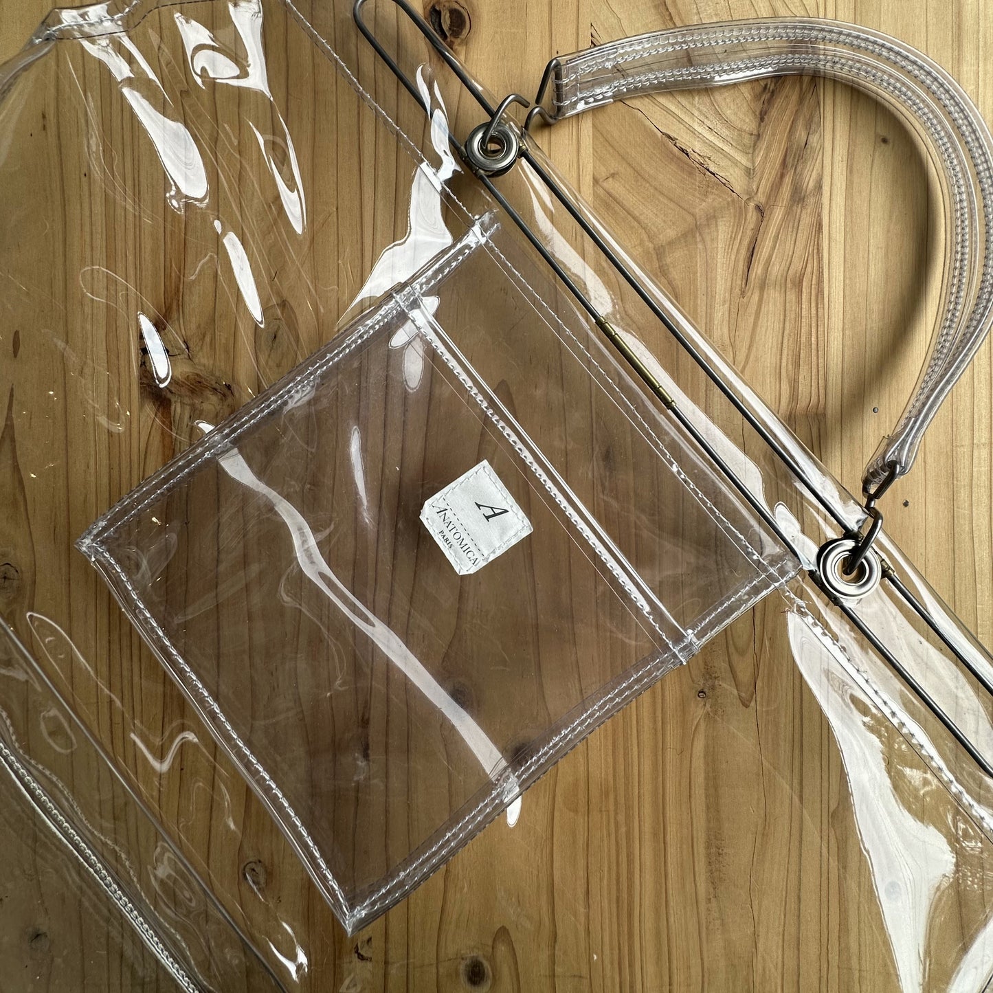MARCHE BAG TRANSPARENT