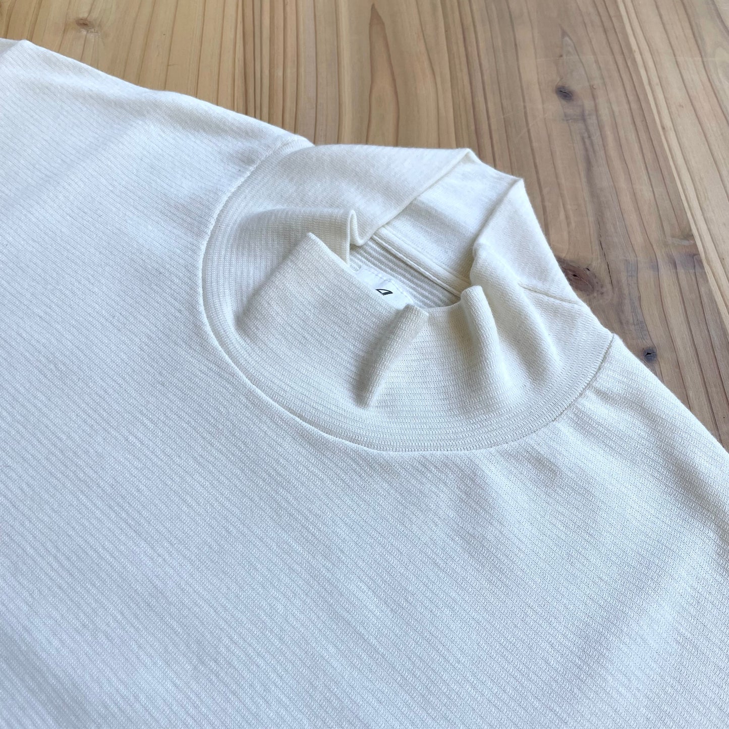 MOCK NECK TEE L/S