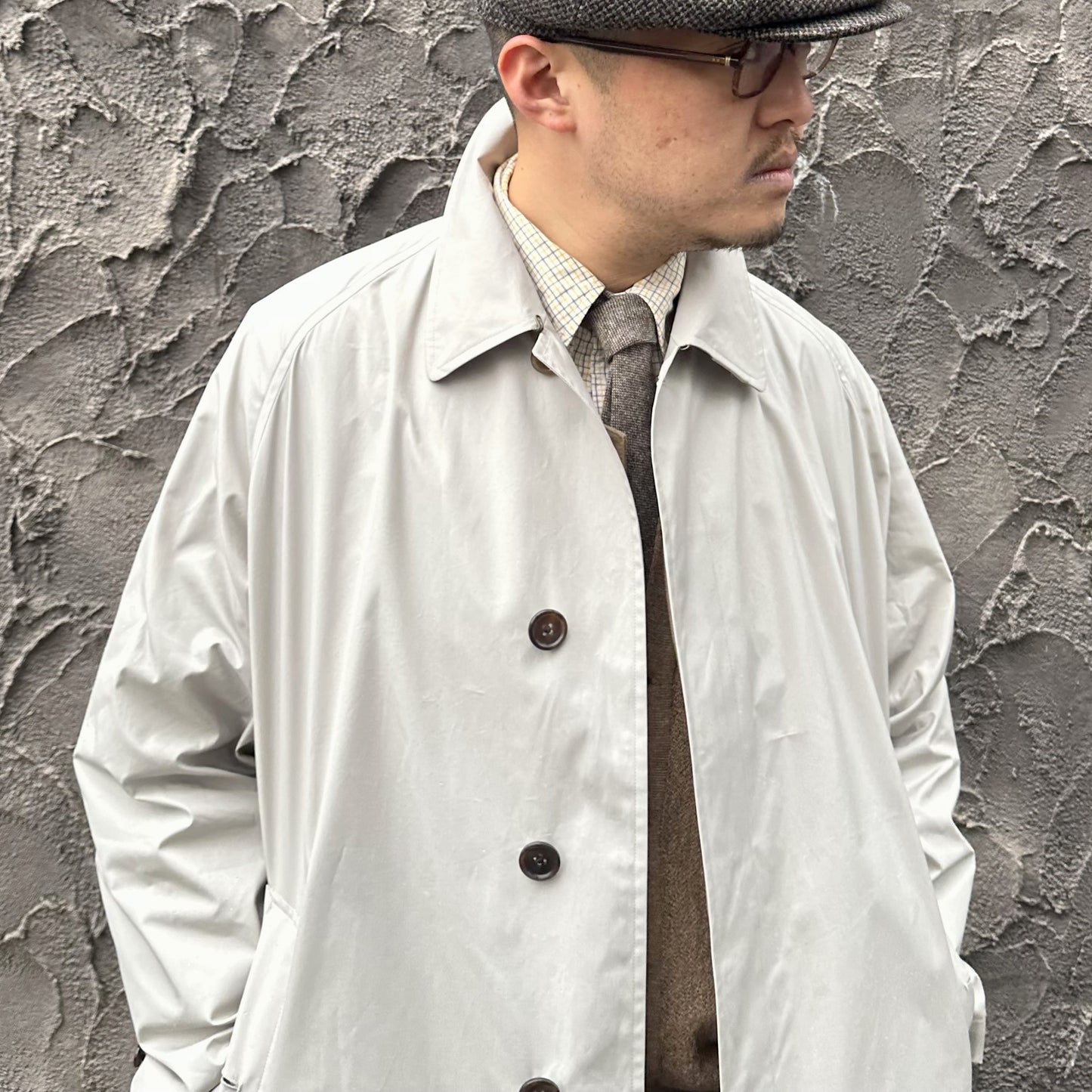 SINGLE RAGLAN COAT Ⅸ STONE