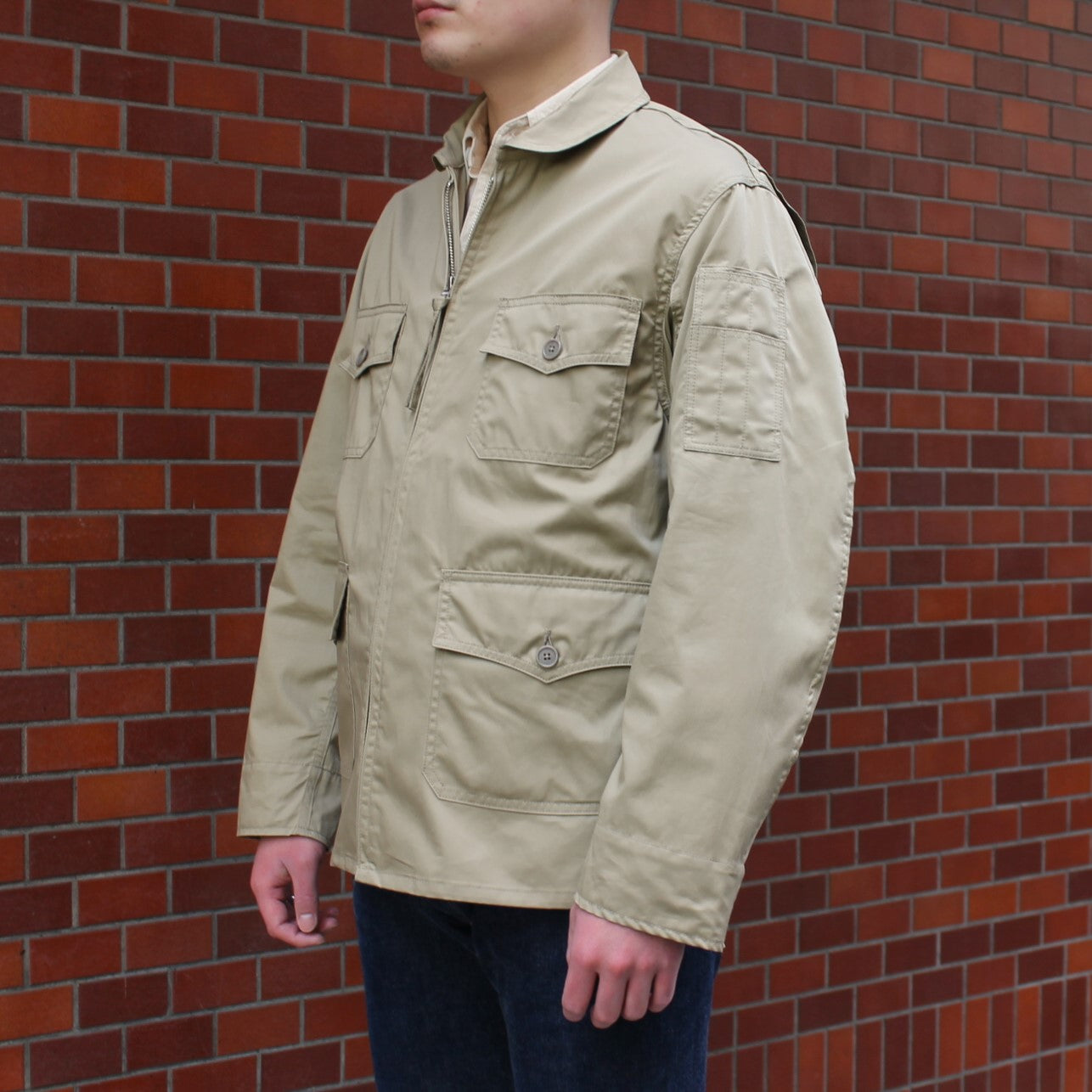 U.S. NAVY FLIGHT JACKET KHAKI