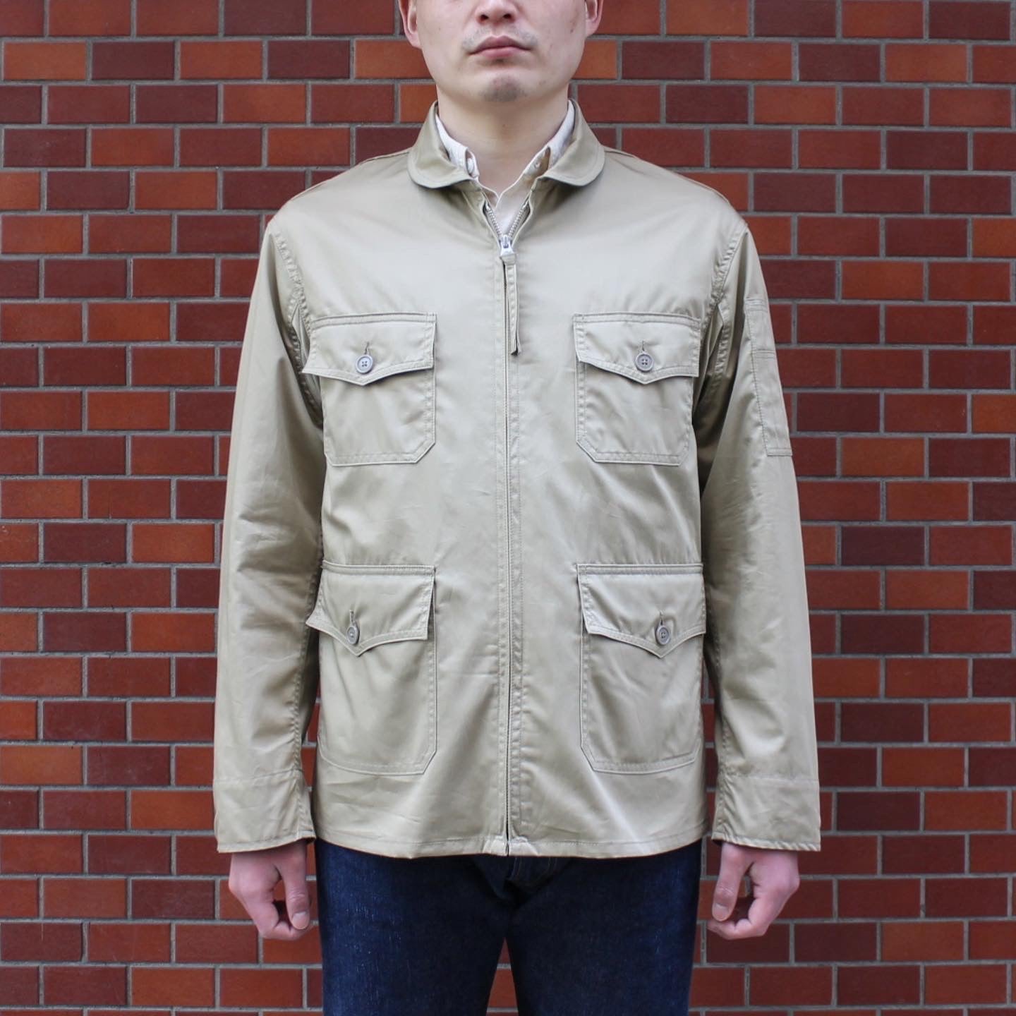 U.S. NAVY FLIGHT JACKET KHAKI