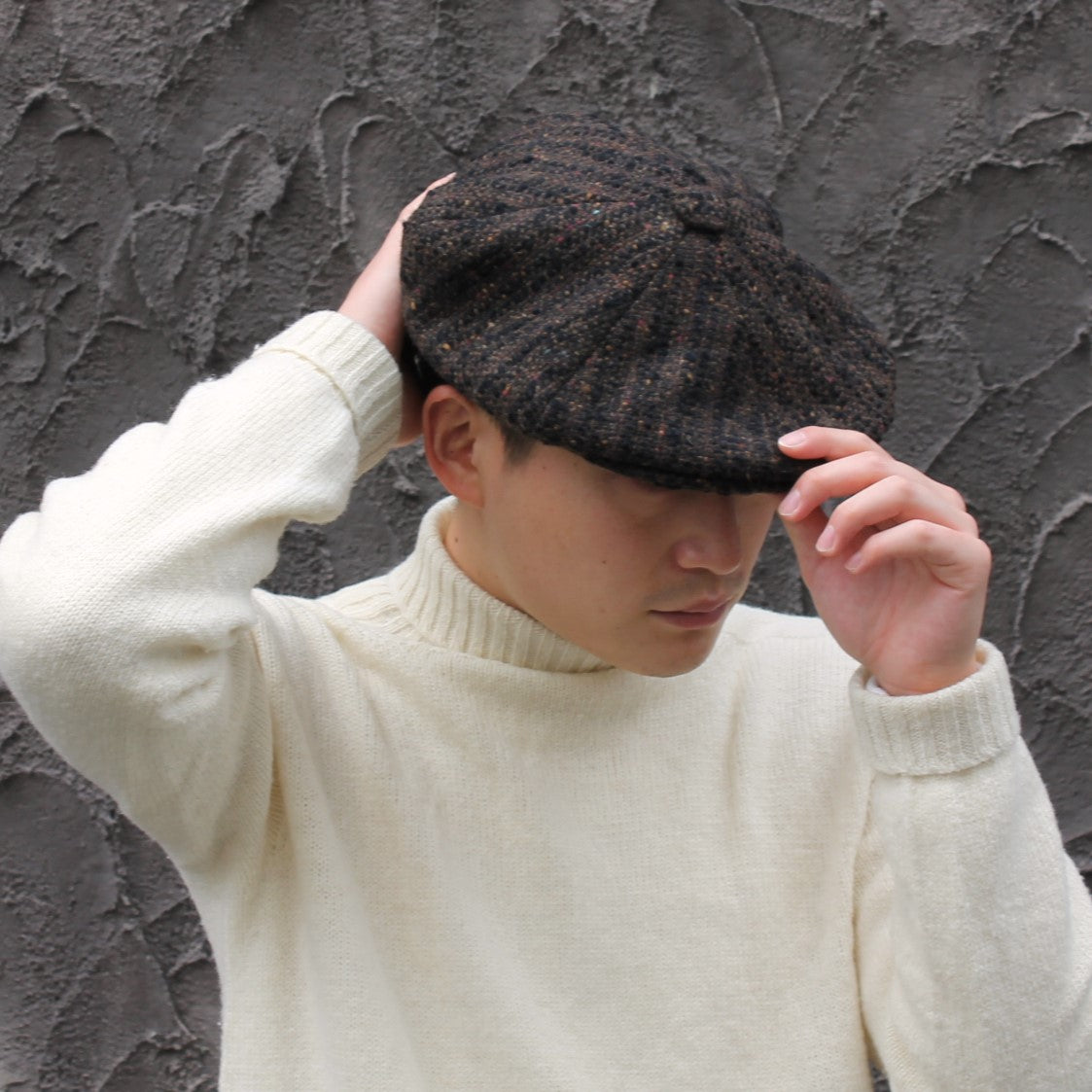 GATSBY CAP DONEGAL TWEED