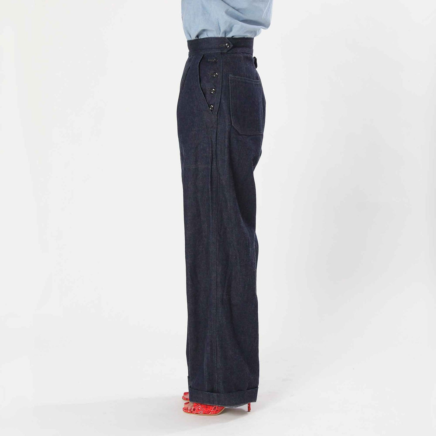 W.A.V.E.S PANTS DENIM